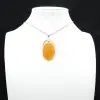 Madagascar carnelian pendant - 0