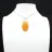 Madagascar carnelian pendant