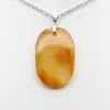 Polished Carnelian Pendant - 1