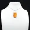 Madagascar carnelian pendant - 0