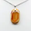 Madagascar carnelian pendant - 1