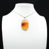 Carnelian stone pendant - 0