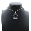 Natural rock crystal pendant - 0