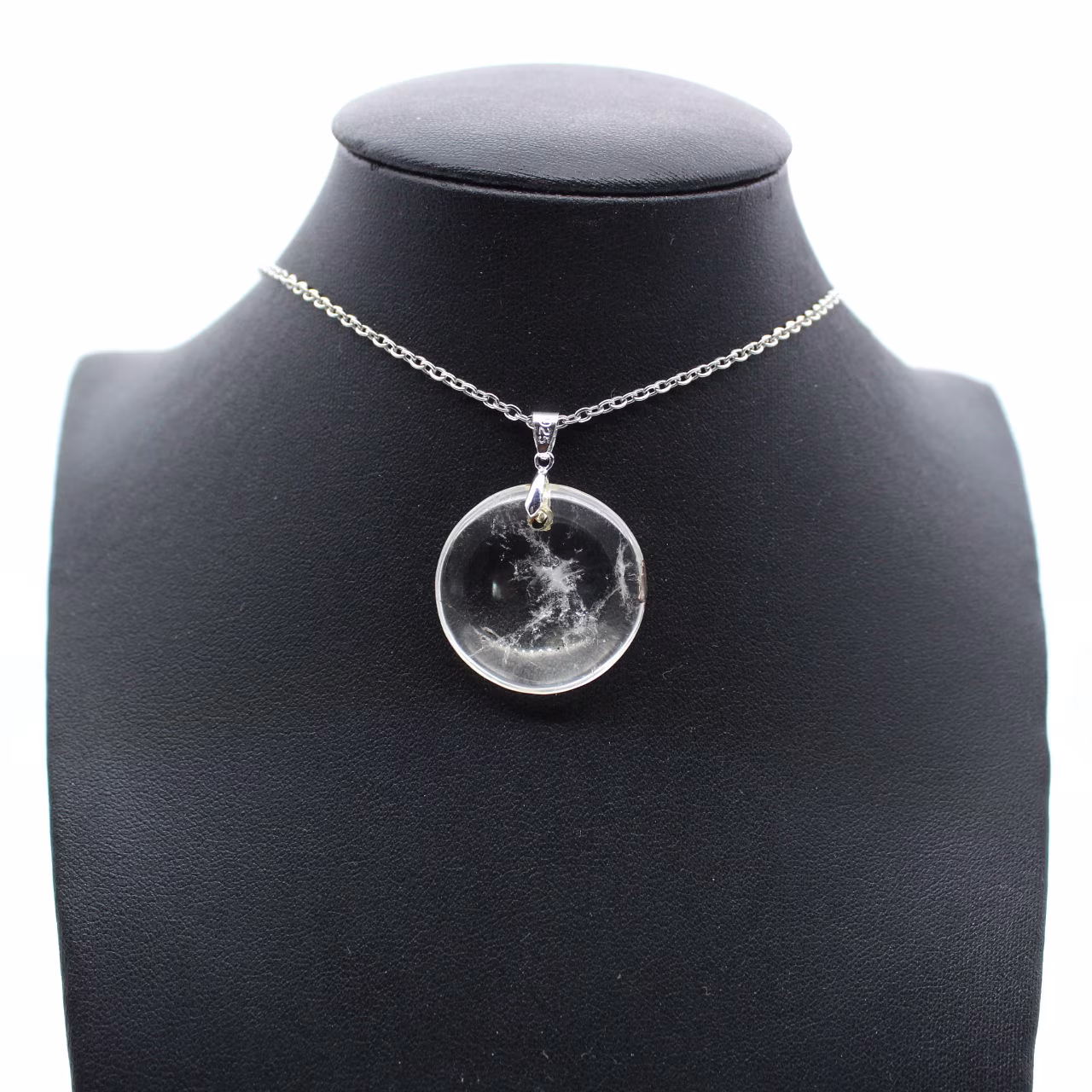 Rock crystal pendant