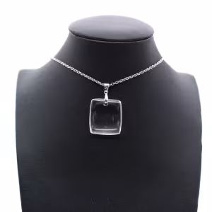 Rock crystal pendant