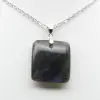 Square Labradorite Stone Pendant - 2