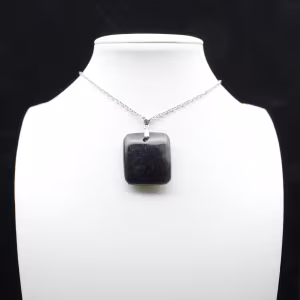 Labradorite square pendant
