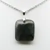 Square labradorite pendant - 1