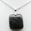 Square labradorite pendant - 1