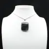 Square Labradorite Stone Pendant - 0
