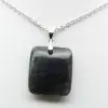 Square labradorite pendant - 1