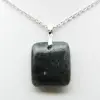 Square labradorite pendant - 2