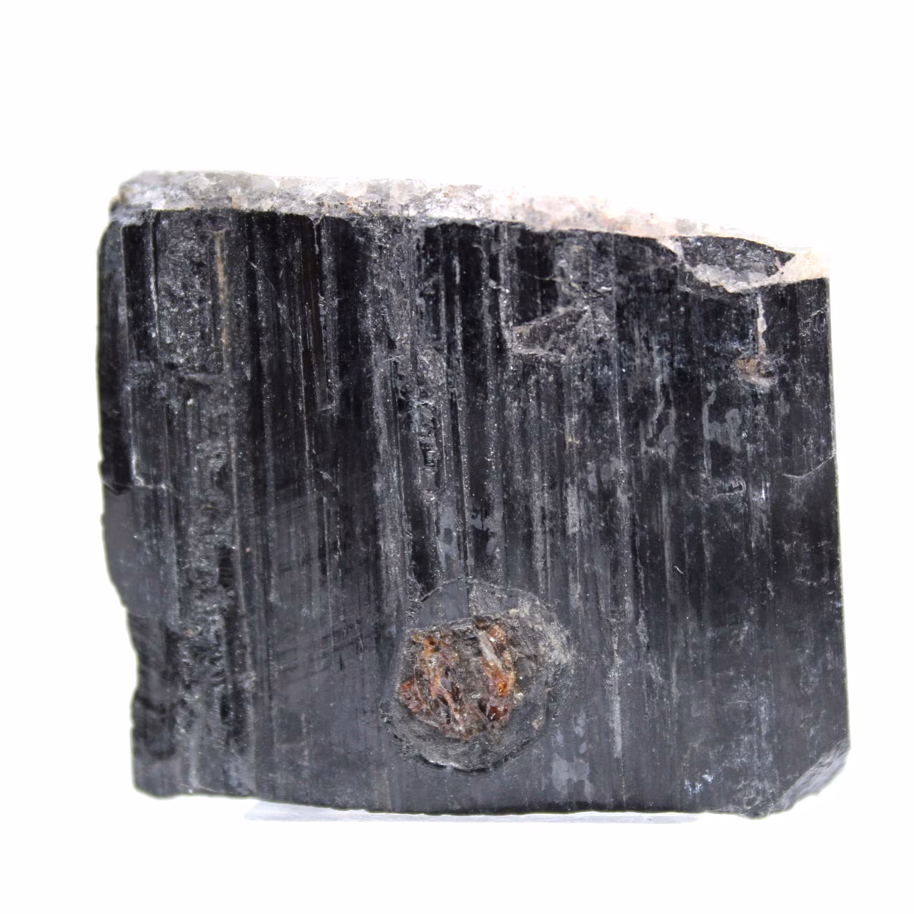 Raw black tourmaline