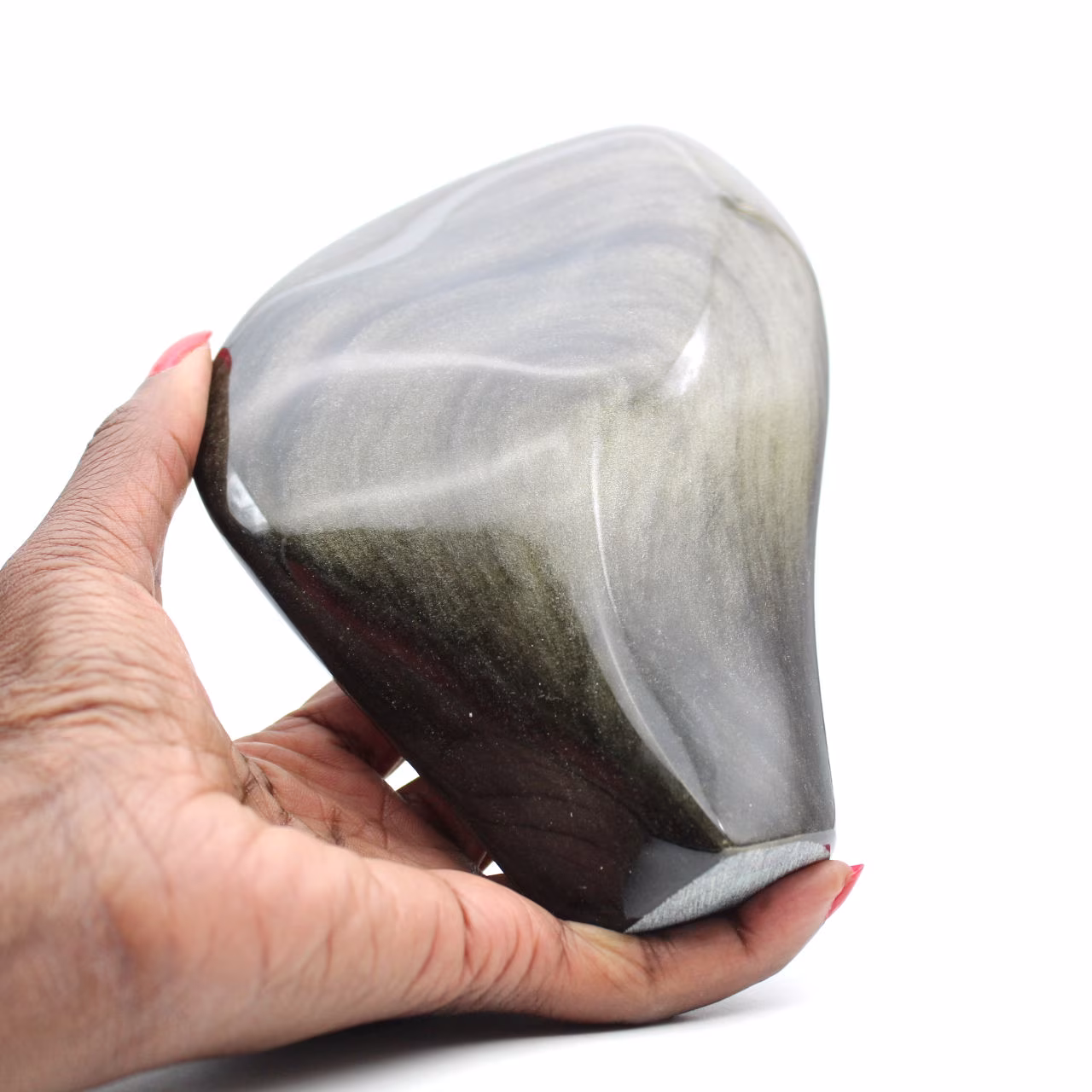 Golden Obsidian Stone from Mexico