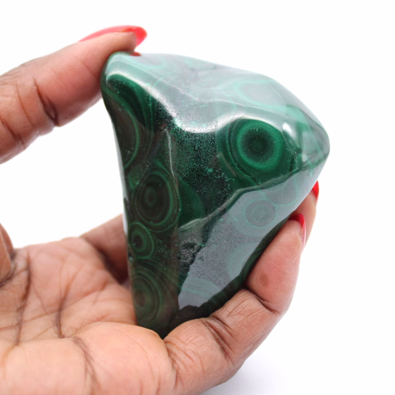 Forme libre in Malachite