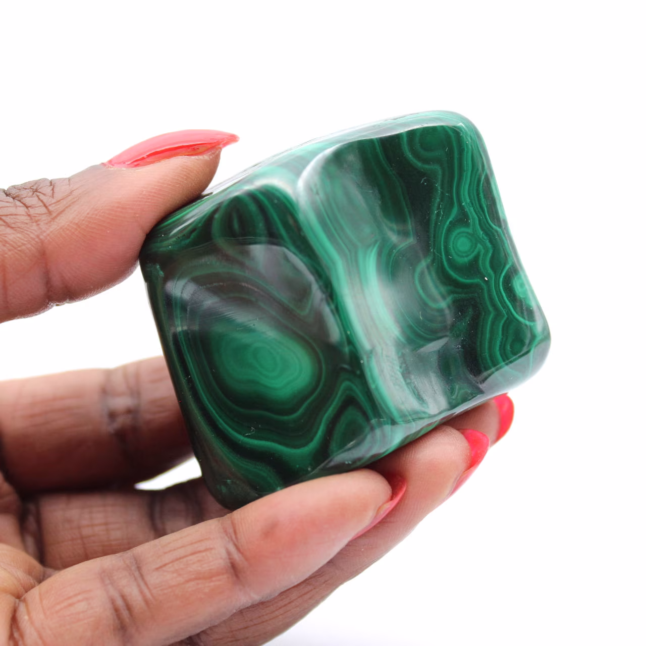 Stone Polished Natural of Malachite