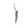 Polished Rhodonite slice quality decoration piece - 3