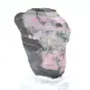 Authentic Rhodonite stone slice - 2
