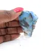 Azurite Malachite stone slice for collection and crafting - 4