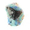 Authentic Azurite Malachite stone slice for decoration - 0
