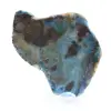 Azurite Malachite slice for ornament - 0