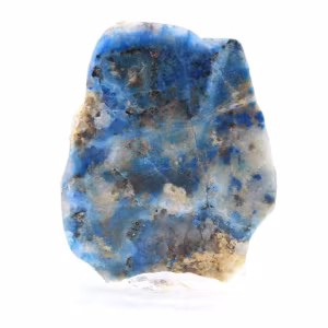 Azurite Malachite stone slice for collection and crafting