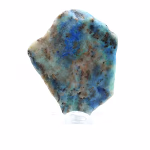 Azurite Malachite stone slice for collection and crafting