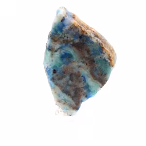 Polished Azurite Malachite slice quality raw mineral