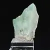 Green Aragonite slice for mineral collection - 1