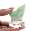 Green Aragonite slice for mineral collection - 4