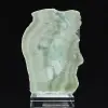 Natural Green Aragonite stone slice - 0