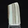 Polished Green Aragonite slice quality raw mineral - 0