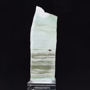 Green Aragonite stone ideal for collection
