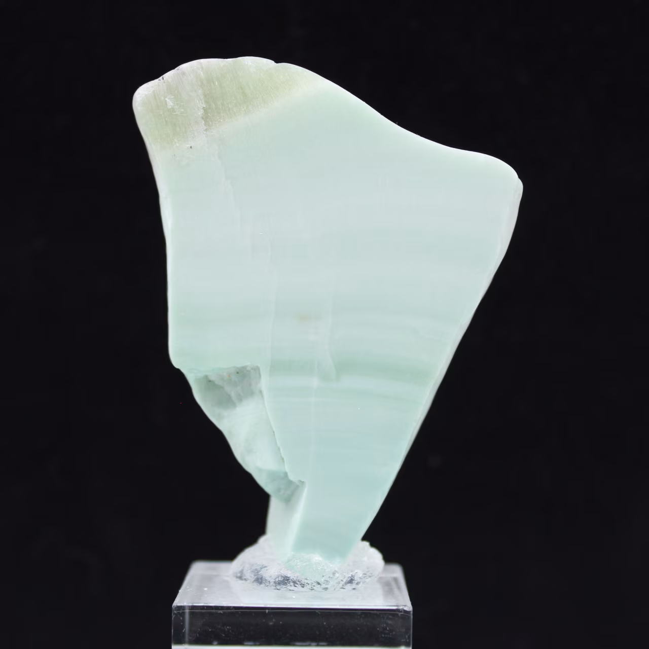 Natural Green Aragonite slice for decoration
