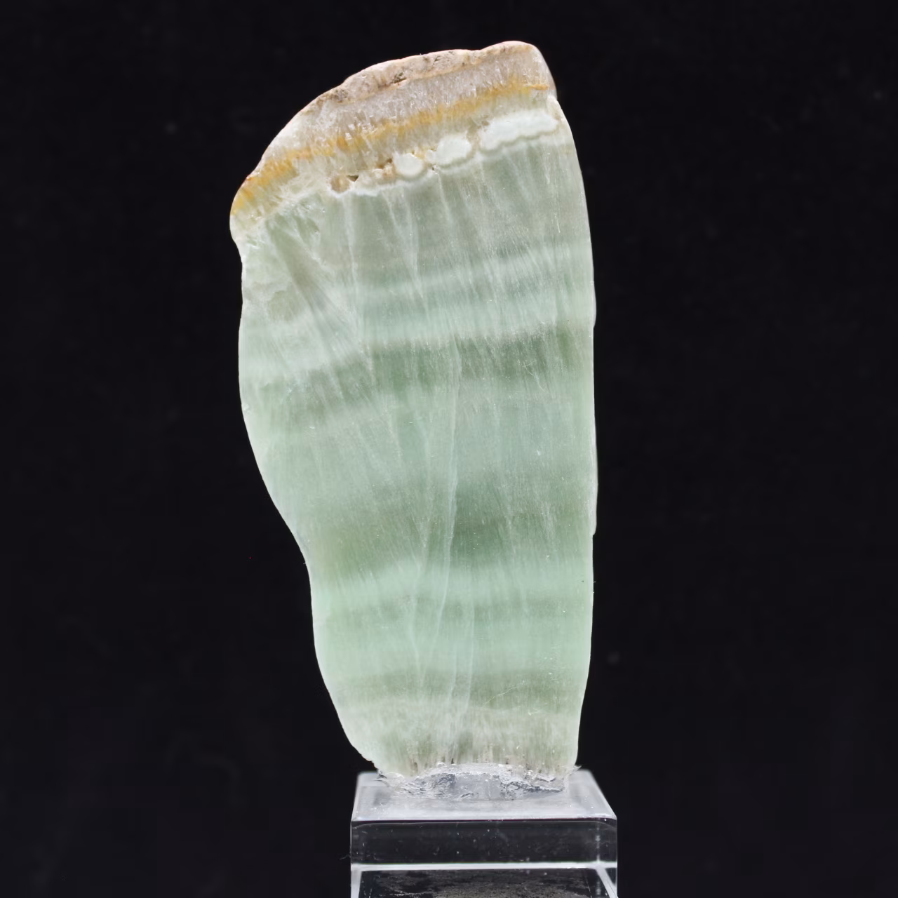 Green Aragonite stone ideal for collection