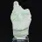 Authentic polished Green Aragonite stone slice