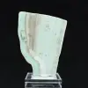 Natural Green Aragonite stone slice - 0