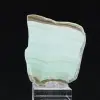 Green Aragonite slice for mineral collection - 0
