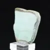 Green Aragonite slice for mineral collection - 1