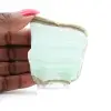 Green Aragonite slice for mineral collection - 4