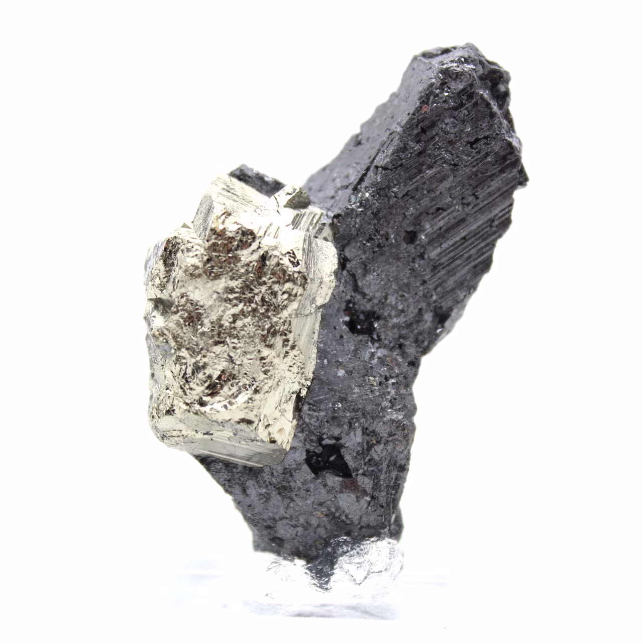 Raw Specimen Pyrite and Sphalerite
