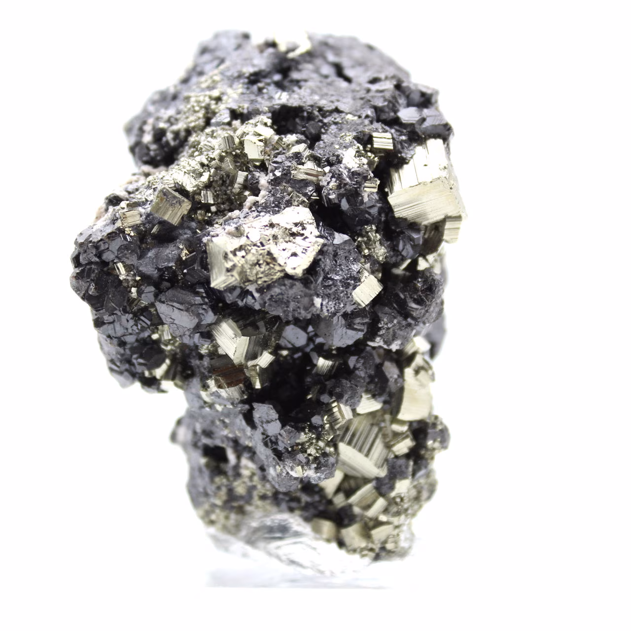 Natural Stone Sphalerite-Pyrite