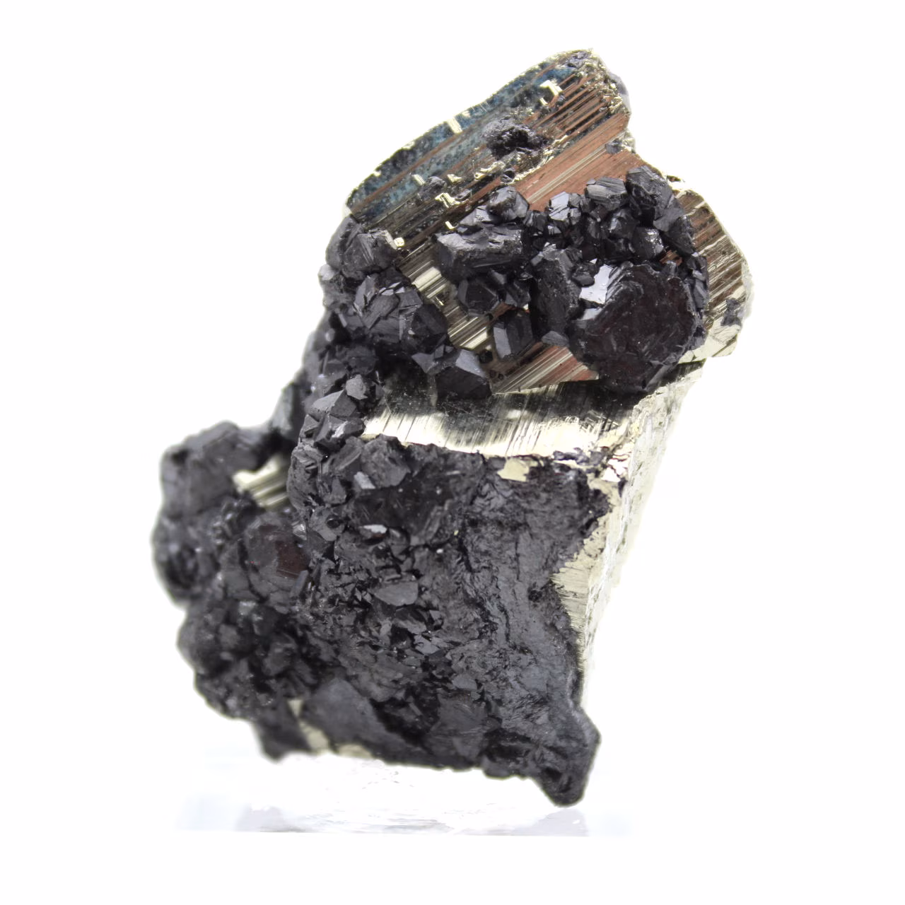 Crystalline Formation Sphalerite-Pyrite