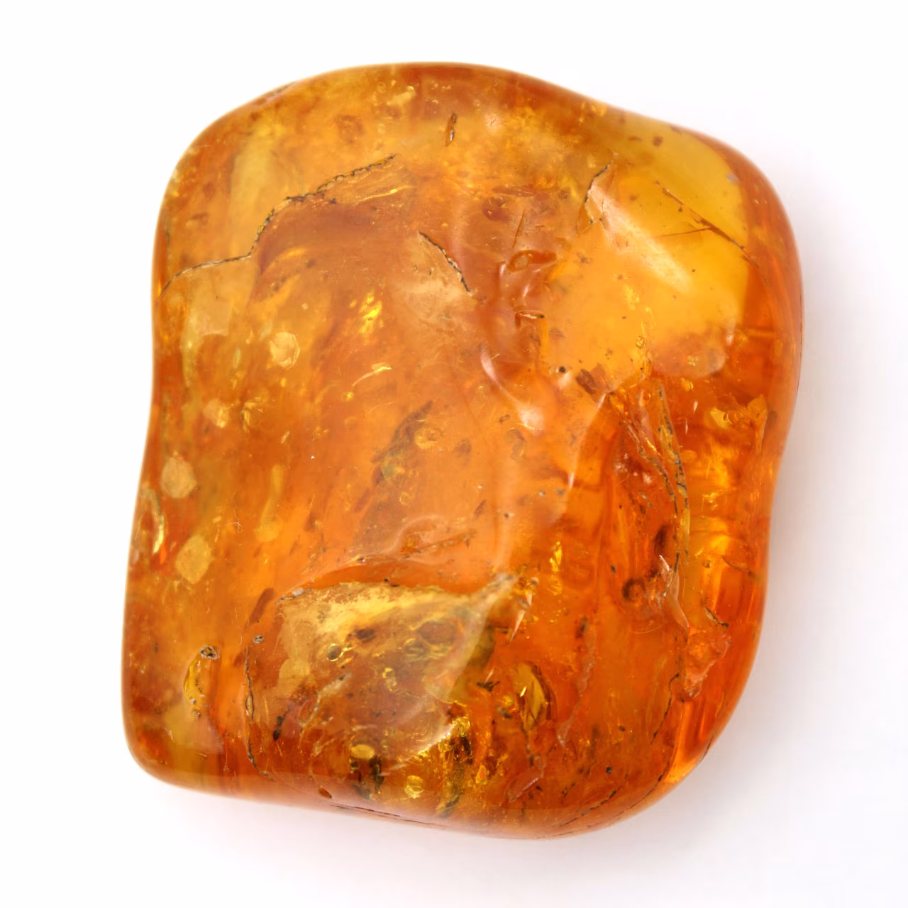 Genuine Yellow Amber from Lithuania – Natural Pebble Item