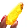 Yellow Amber Stone from Lithuania – Pebble for Aesthetics - 1