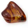 Natural Polished Amber Pebble - Fossil Specimen from Lithuania - 2