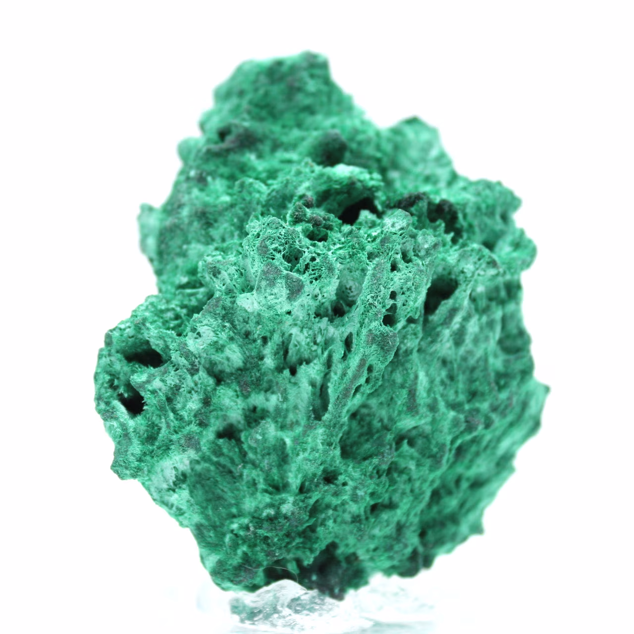 Natural Fibrous Malachite Stone