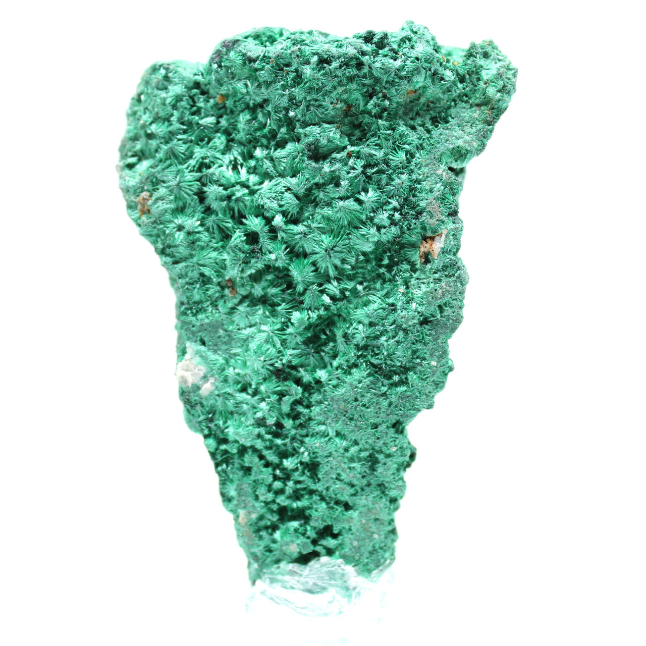 Raw Fibrous Malachite from Congo
