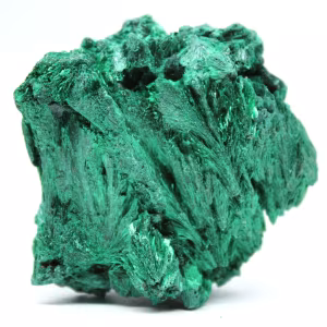 Natural Fibrous Malachite Stone