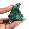 Raw Fibrous Malachite Stone - 1
